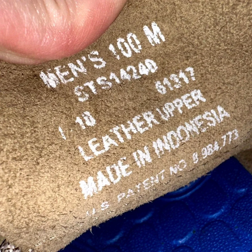 Sperry Top-Sider Men's Gamefish 3-Eye Tan Leather Boat Shoes | 10M | STS14240